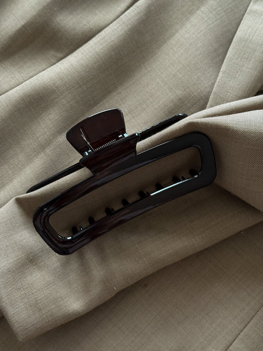 Épure Clip – Large Espresso Rectangle